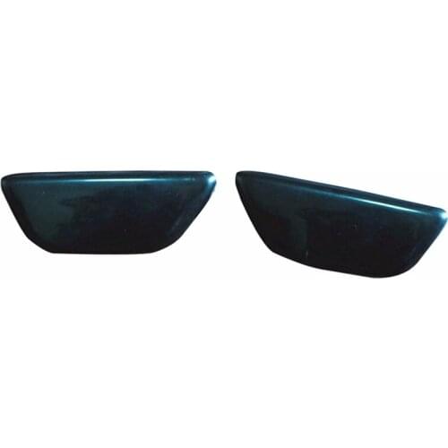 1Pair Front Bumper Headlight Washer Jet Nozzle Cover Caps For Mazda CX-5 2013-2015