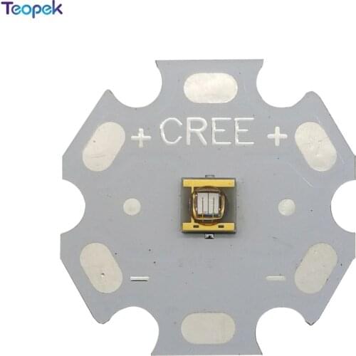 2pcs SemiLEDs UV Purple 3W Led Emitter 395nm - 400nm 420-425nm For UV Air Purifier/Counterfeit detection/Medical USE