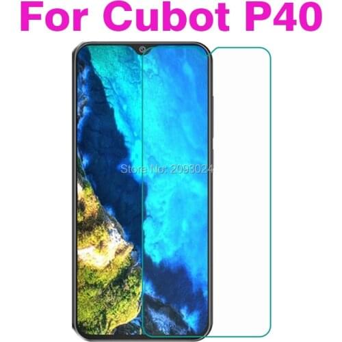 20PCS WHOLESALE 2.5D 9H Tempered Glass For Cubot P40 Screen Protector Glass On The For Cubot P40 Protective Film Glass For P40