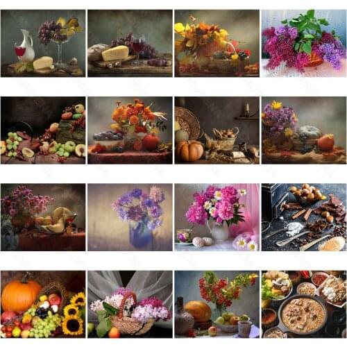 Diy Diamond Painting Grapes 2021 New Full Diamond Flowers Handmade Dot Diamond Bedroom Living Room Sticker Diamond Cross