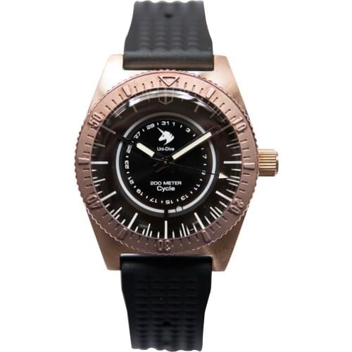 PROXIMA Mens Dive Watches Men Automatic Watch Bronze Diving Sport 200M Waterroof Mechanical Wristwatch Luminous NH35 Sapphire