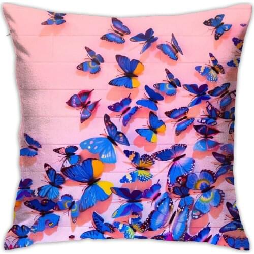 Butterfly Pillow Covers Decorative Household Supplies 45*45cm Cushion Cover
