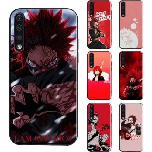 Red Riot Eijiro Kirishima My Hero Academia Case For Samsung A21S A20e A02S A30 A50 A70 A12 A32 A42 A52 A72 A11 A31 A51 A71 Coque