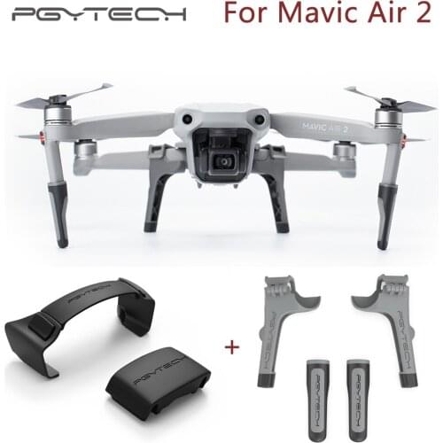 For DJI Mavci Air 2 Propeller Holder + Landing Gear Extention for DJI Mavic Air 2 Accessories Combo