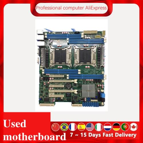 For ASUS Z9PA-D8 Used original For Intel C602 Server motherboard Socket LGA 2011 DDR3 X79 X79M Motherboard