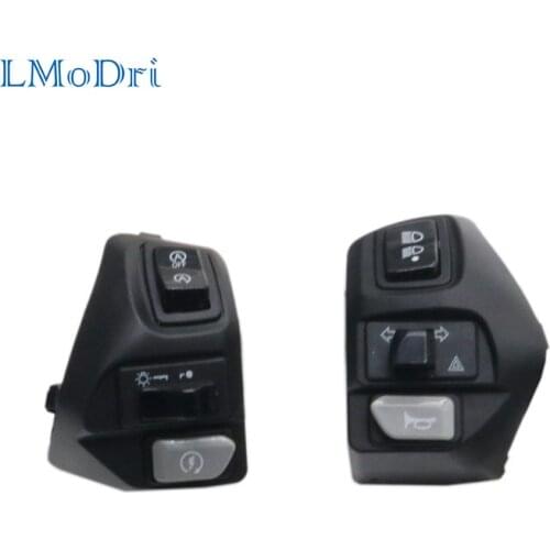 LMoDri Motorcycle Controller Switches Horn Turn Signal Fog Lamp Light Start Handlebar Switch Buttons For Yamaha NVX155 125