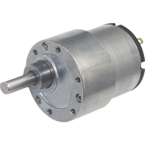 37mm Diameter Gearbox Low Speed Silent 12V 24V Geared Motor Eccentric Shaft Gearmotor For Pan Tilt Gear DC Motor