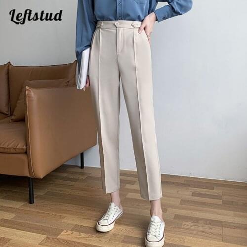 Leftstud Women's Cropped Trousers