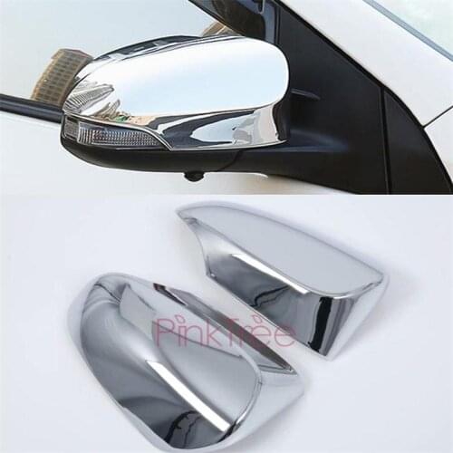 For Toyota Corolla E170 2013-2016 Camry XV50 2014-2017 Door Mirror Cover Rearview Rear View Overlay Panel Car Styling Accessory