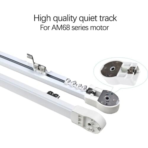 Original Super Quiet Electric Curtain Track for Aok motor AM68 series motor Automatic Curtain Rail System for Smart Home