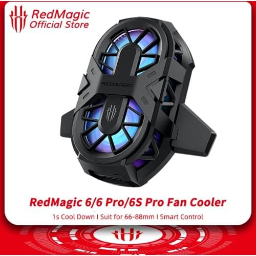 Original Nubia RedMagic 6 Gaming Phone Dual Core Fan Cooler for Red Magic 6 Pro ICE Dock