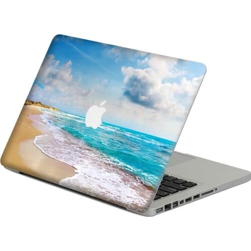 Beach side Laptop Decal Sticker Skin For MacBook Air Pro Retina 11" 13" 15" Vinyl Mac Case Notebook Body Full Cover Skin
