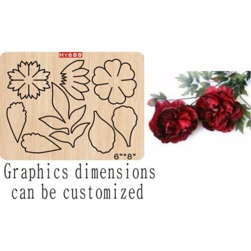 Flower cutting dies 2019 new die cut &wooden dies Suitable for common die cutting machines on the market