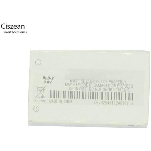 Ciszean 10pcs/lot BLB-2 / BLB 2 / BLB2 Replacement Battery For Nokia 5210 6500 6510 3610 6590 8270 8310 8850 8890 8910 800mAh