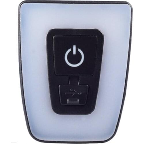 LED Reliable Portable Night Riding Light Black Tail Light Portable for Outdoors