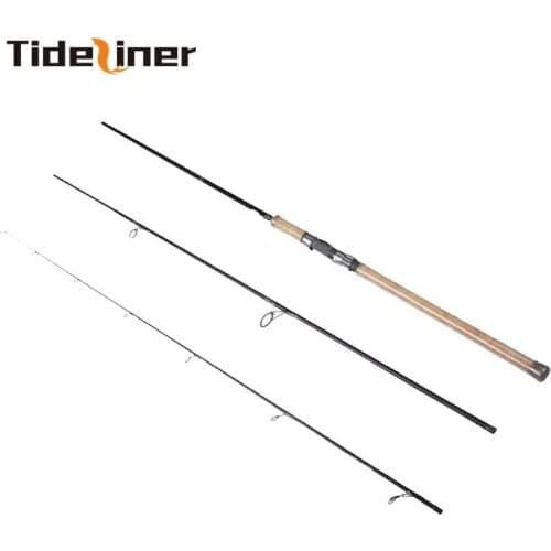 1.8M 2.1M 2.4M 2.7M 3.0M 3.3M 3.6M spinning lure fishing rod high carbon top quality three section spinning fishing rod