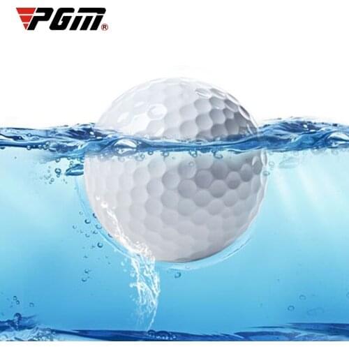 1PCS PGM Floating Golf Balls Water Float Unsinkable Golf Game Balls Indoor Outdoor Practice Training Aid In White Hot Sale D0722