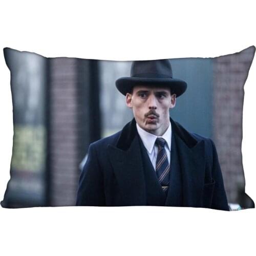 35x45cm Pillowcase Sam Claflin Rectangle Silk Pillowcases Bed Home Living Room Pillow Covers One Side Custom gift