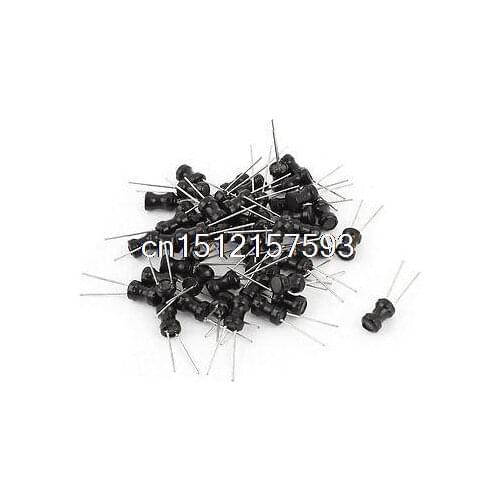 50PCS Electric Component 222K 2.2mH 200mA 4x6mm 10% Radial Inductors