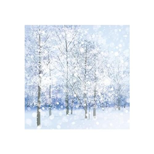5x7ft Christmas forest landscape Photography Art Photo Backdrop