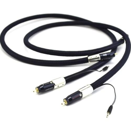 Audiophile Wild Blue Yonder RCA Cable - 72V DBS HiFi Audio Line
