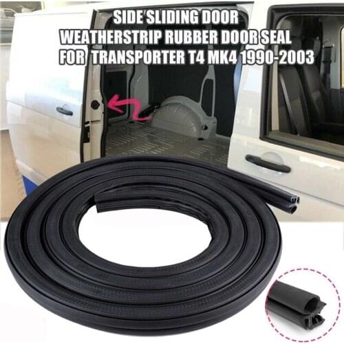 Car Side Sliding Door Seal Waterproof Rubber Seal for Transporter T4 T5 MK4 1990-2003 7D0843791F