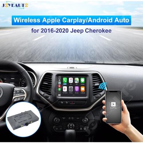 JoyeAuto Wireless Carplay For JEEP Cherokee XJ KL 2006 - 2020 Apple Android Car Play Box Android Auto Mirror Link Accessories