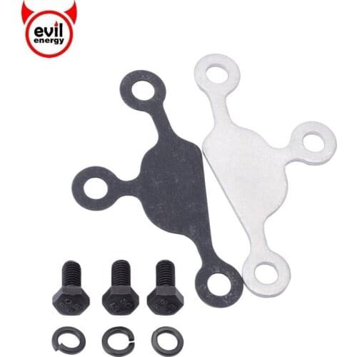 Evil Energy 2Pcs EGR Block Off Stainless Steel Delete Plate Gasket Blocker For Nissan Silvia S13 S14 240sx KA24DE Motor 92-98