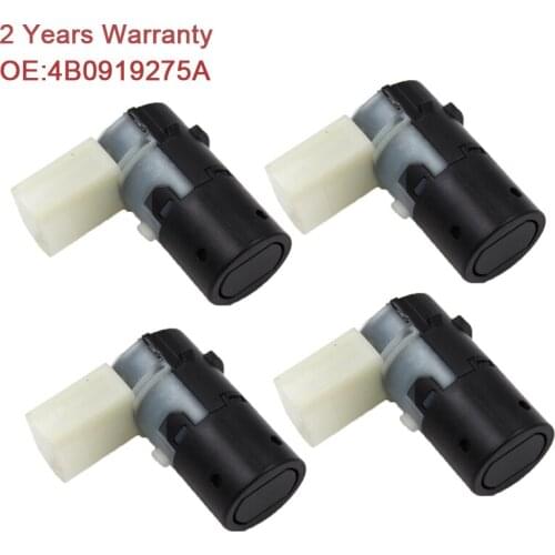 YAOPEI 4PCS NEW Parking Distance Control Sensor 3-Pin PDC For AUDI VW SKODA SEAT Ford 4B0919275A