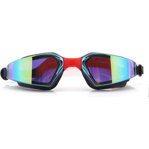 H688 Free shipping 2016Brand New Men Women Anti Fog UV Protection Swim Eyewear Professional Electroplate Waterproof Swim Glasses