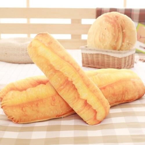 Chinese Breakfast Simulated Biscuit 3D Plush Pillow Cushion Gift Soft Stuffed Toys Birthday Funny Bread Children Home Decor Girl