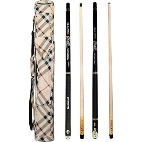 PREOAIDR Billiard Pool Cue 13mm 11.5mm 10mm Tips Maple Billiard Cues Shaft Break Cues Punch Jump with Pool Cue Case Set China
