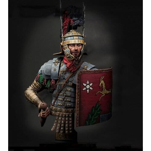 1/10 Scale Unpainted Resin bust Legion XXI Rapax Optio collection bust