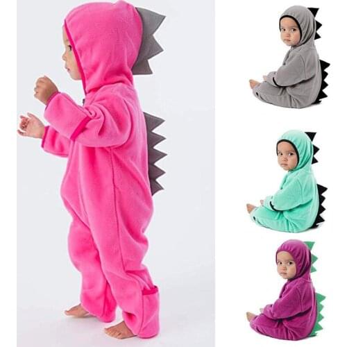 Dinosaur Baby Boy Clothes Newborn Infant Jumpsuit Boys Rompers Roupas Bebes Fall Baby Clothes Winter Kids Outfits Girl Rompers