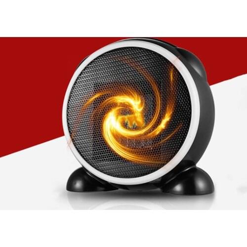 MEXI Mini Space Heater Portable Desktop Warm Fan Personal Space Winter Warmer Home Office Electrac Heater EU/US Plug