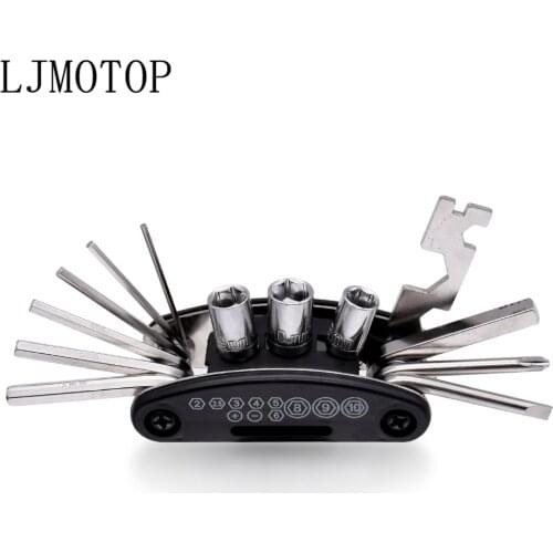 Multifunction Motorcycles Tools Repairing Set Folding Wrench Ferramentas For DUCATI Monster S2R 800 821 797 695 696 796 400 M400