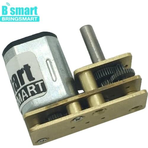 Wholesale JGA1024-N20 Using range 3-12v Reverse Gear Motor 6V Dc Motor 6V Small Motor D Shaft For Diy Experiment Bringsmart