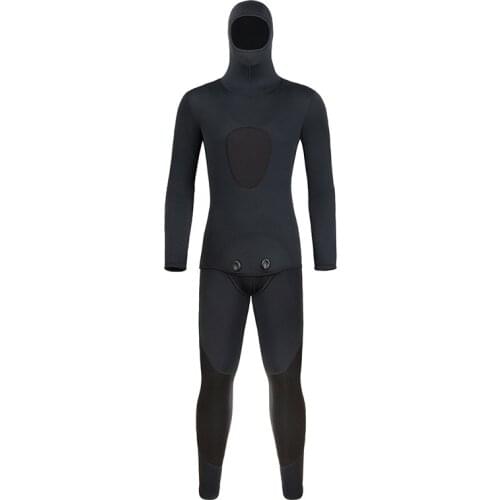 New Wetsuit Game Fish Diving Suit 3MM With Long Sleeves Split Rashguard Mens Snorkeling Surfing Swimsuits Jellyfish Suit Thick
