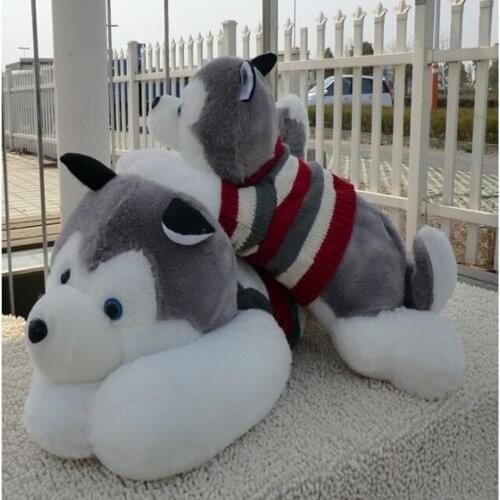 42cmWholesale Husky plush toy dog,Children and girls birthday gift , the whole network lowest price doll , free shipping