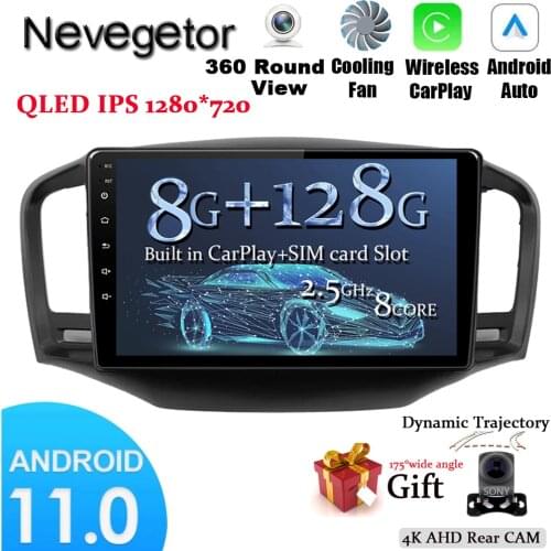 RDS 6+128G IPS GPS Navigation For Roewe 350 2010 2011 2012-2016 Car Radio reproductor Multimedia player BT 5.0 WIFI