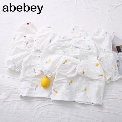 Boho beach print blouses shirt women short sleeve ruffle short blouse tops female blusas