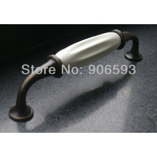 12pcs lot free shipping tastorable ivory porcelain furniture handles