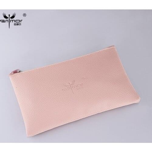 Anmor Makeup Brushes Bag For Brush Collection High Quality Protect Case PU Leather Only