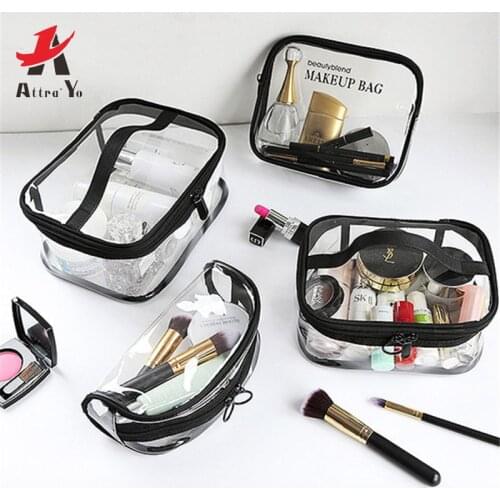 ATTRA-YO Transparent Cosmetic Bags