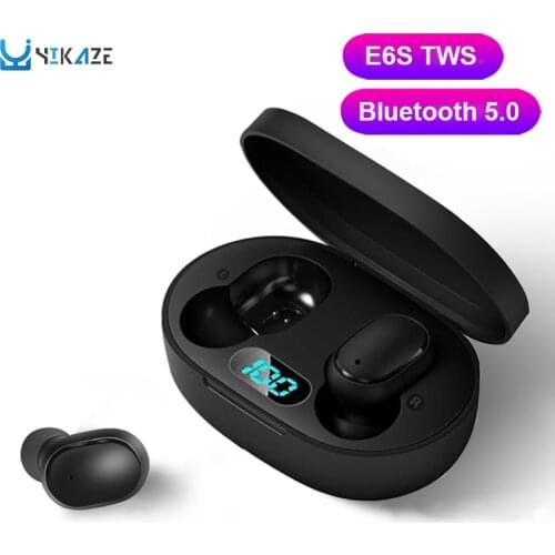 TWS Bluetooth Earphones Wireless Headset Stereo Headphones Noise Cancelling Mini Earbuds for Xiaomi Huawei Iphone All Smartphone