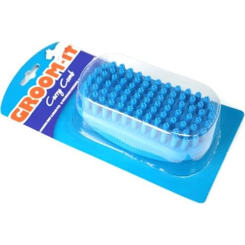 CAITEC Dog Product Curry Comb Bath Brush Grooming Interactive with your Dogs Allow for Deep Clean
