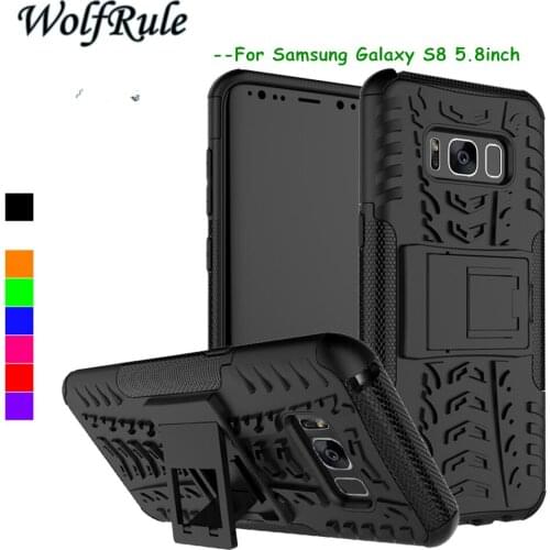 For Phone Case Samsung Galaxy S8 Cover Silicone & Plastic Case For Samsung Galaxy S8 Case For Samsung S8 G950 Funda 5.8