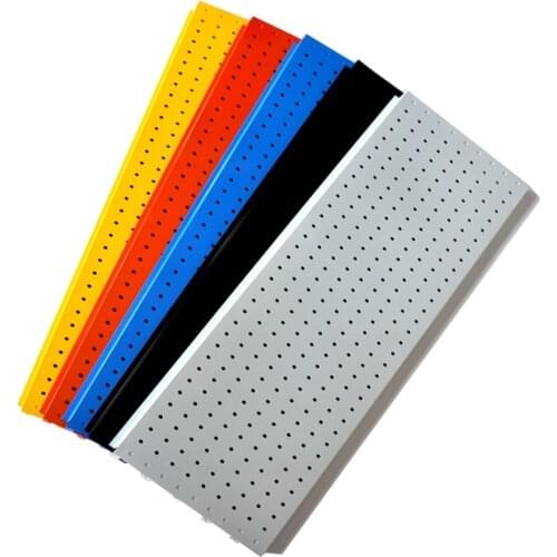 A Column Hole Board Shelf Hole Board Wall Shelf Supermarket Shop Shelf Fittings Display Rack Hardware For Hook