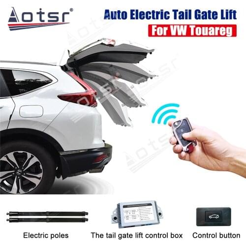 Electric Tail Gate Auto Lift For Volkswagen Touareg One Foot Activated Feature With Remote Control Drive Seat Button Control