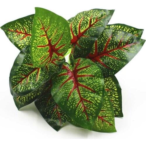 Artificial grass Fake plant Plastic Flower Artificial Plants Green Grass Plastic plant decorative flowers Garden Home Decoration